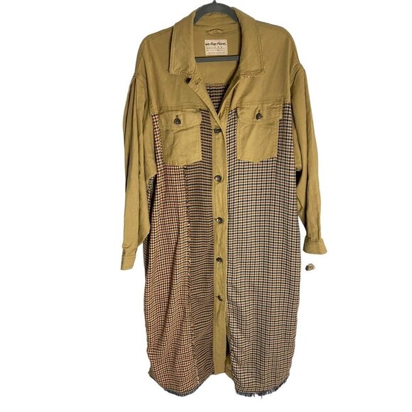 NWT Free People Bentley Ombre Shirt Jacket-sz Medium - Picture 5 of 11